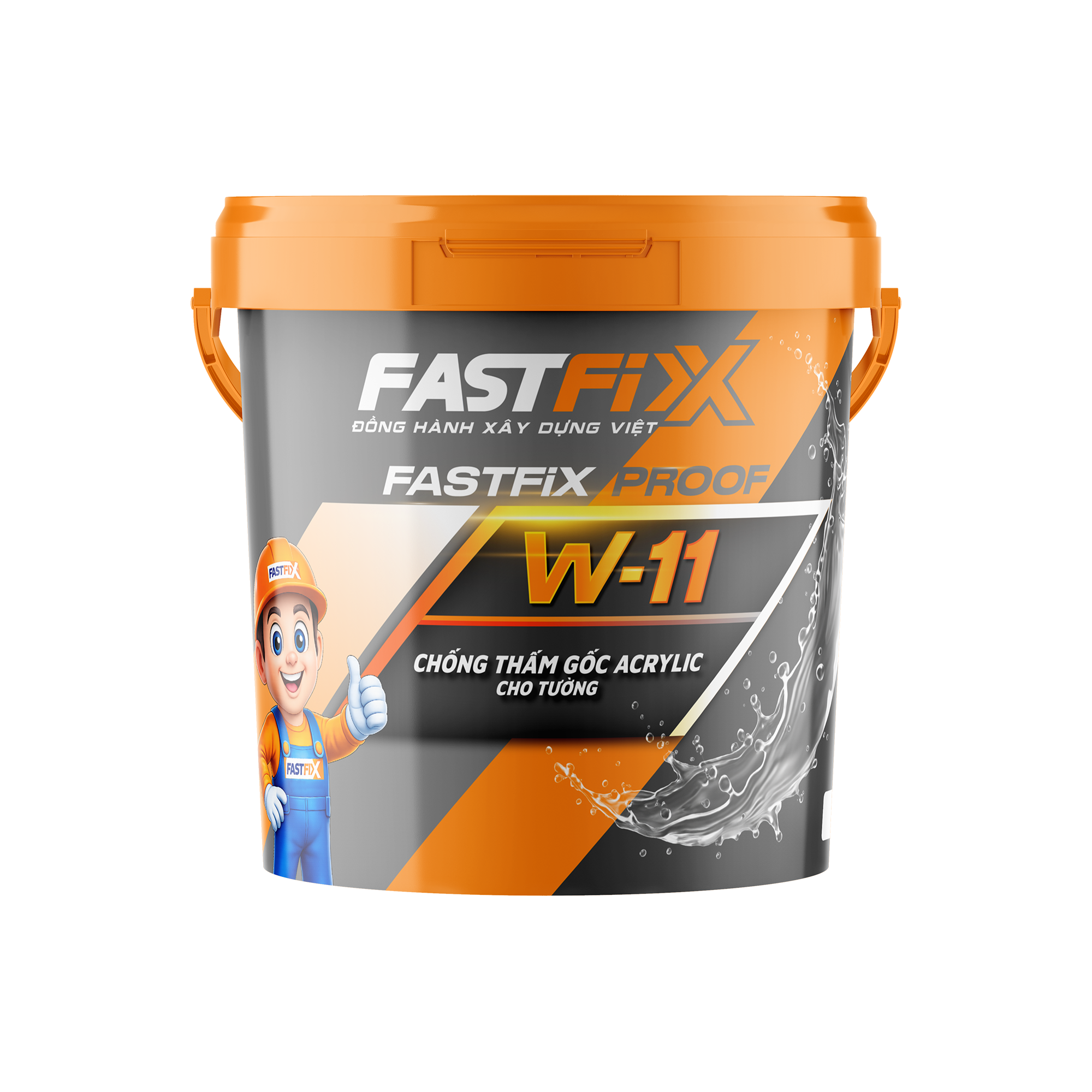 FASTFIX W11 - CHỐNG THẤM GỐC ACRYLIC CHO TƯỜNG